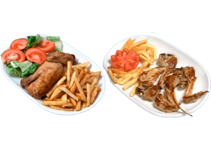 Assiettes composées