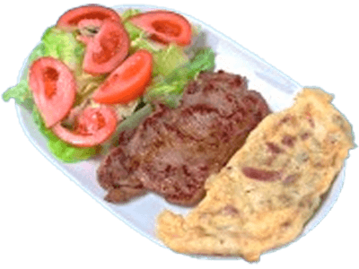 Assiette composée